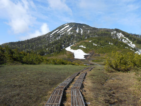 　　　　　　　　　　　　　　　　　　　　　広沢田代から見る燧ヶ岳