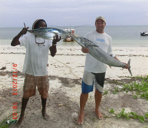 Seychelles fishing Wahoo Dec. 2013