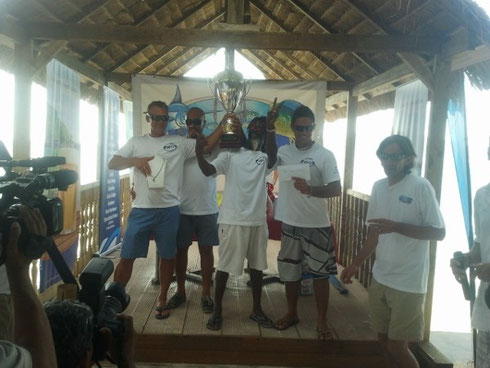 Seychelles fishing La Digue tournament winners