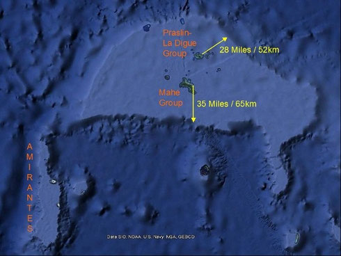 Seychelles fishing area overview