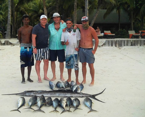 Seychelles fishing Sail Greg Jan. 2014