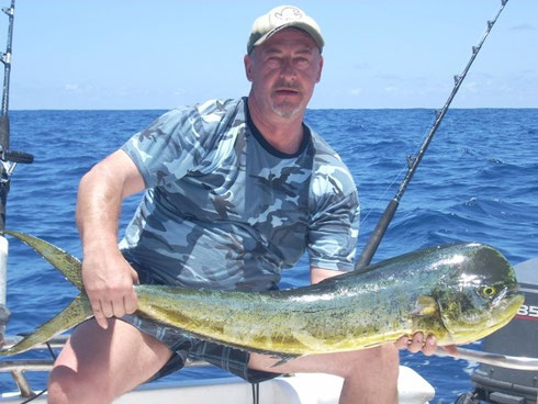 Seychelles fishing Bull Dorado