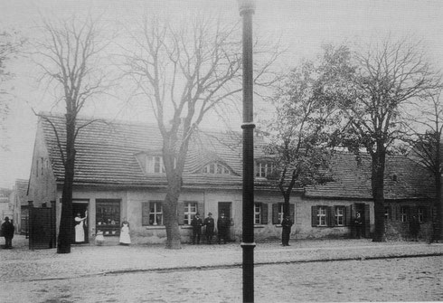 Kolonistenhäuser in der Reinickendorfer Straße 54, Aufnahme von 1889