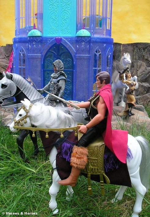 BIG JIM Heroes & Horses BaHC 23: Prince & Knight on Horseback