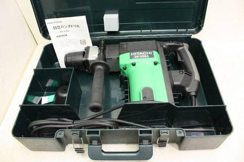 【サイズ交換ＯＫ】 日立 ハンマドリル 近畿圏内 - DH45SA高価買取致しました。 本体