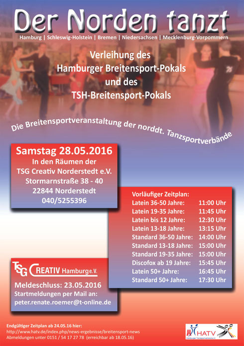 Der Norden Tanzt Am 28052016 Tsg Creativ Norderstedt Jimdo Page