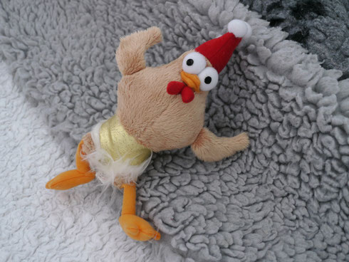 Konkurrenz für Herrn Lila - ein weiterer "Hahn im Korb" ;-)