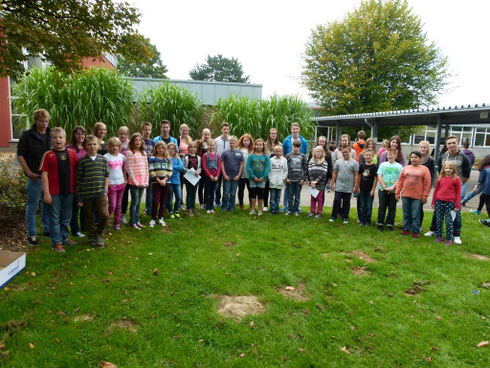 Klasse 5c mit ihren Paten