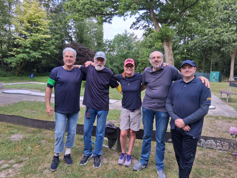 Von links: Detlef Schwarz, Christian Beier, Andrea Köhler, Dieter Wendlandt, Andreas Seyen