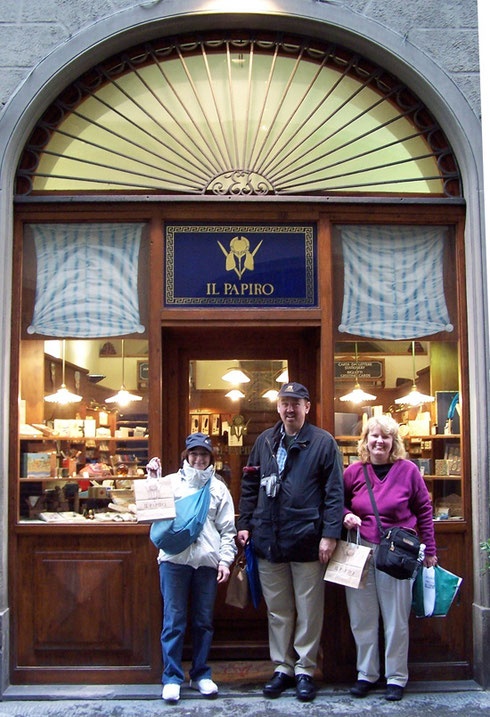 2005 Florence has many Shops Specializing in Paper and Stationery 