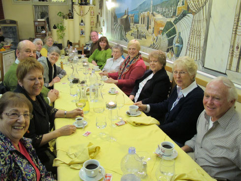 Group Dinners are Part of the Fun on Mystery Tours