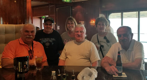 2018 A Group at O'Sheahan's Pub, open 24-7 aboard Norwegian Gem - Whoo-hoo!