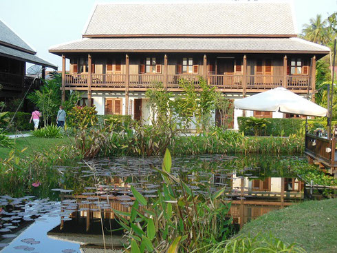 2015 Our home for three nights was the Sanctuary Resort in Luang Prabang 