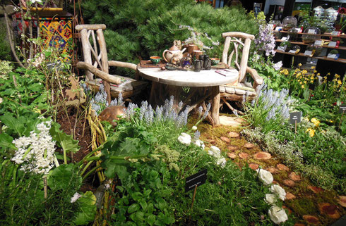 Tea Time at the 2016 Boston Flower Show was One of the Best Floral Displays