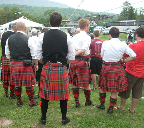 Bagpipers Hunter Mountain