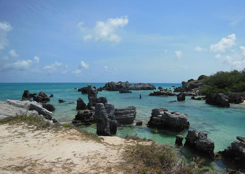 Tobacco Bay on a Splendid Day in Bermuda - What a Postcard View!