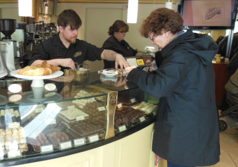 2015 Shopping for Chocolate at Butler's in Galway is Serious Business