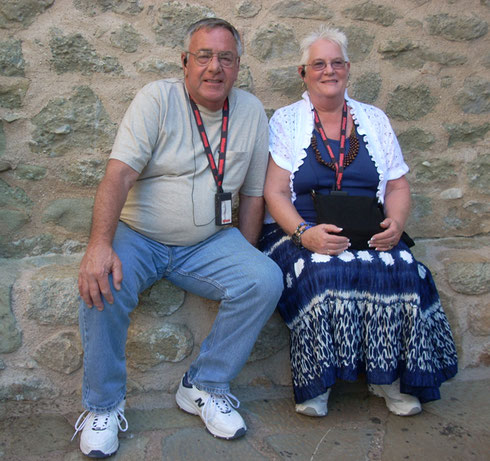 2011 Meteora - Taking a Break at the Monastery of St. Stephen High in the Mountains