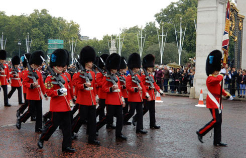 Changing of the Guard at Buckingham Palace is a Thrilling Sight for any Visitor to London