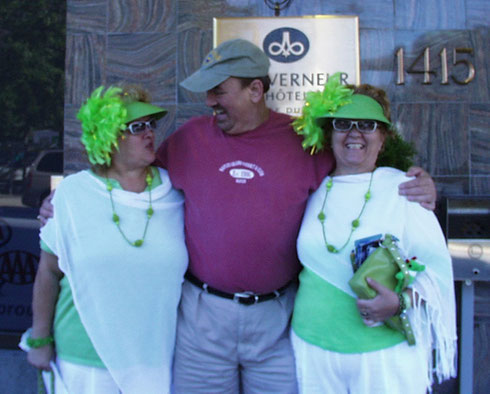 We met Jeannette and Claudette at the Festival of Twins while in Montreal, Canada