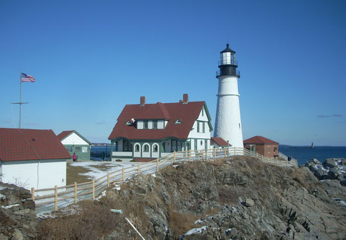 Portland Light is located in Fort Williams Park