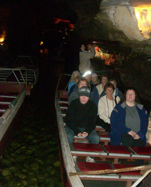 A Boat Ride is Included on the River Styx - 156 feet Underground - Thrilling!
