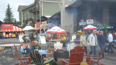 Enjoy One of the Resorts Many Fire Pits as You Relax with a Beer and Bratwurst