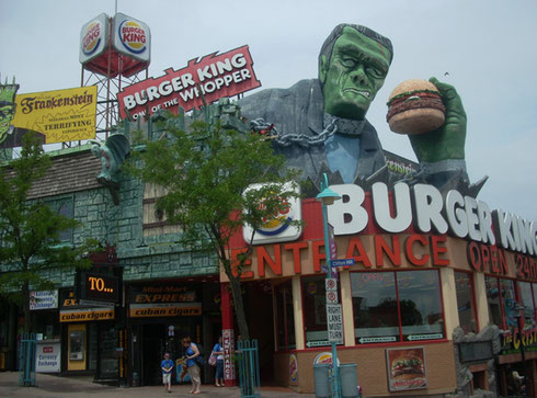 Clifton Hill is the More Honky-Tonk Side of Niagara Falls Canadian Side - You'll Love It!