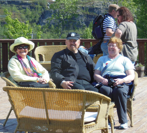 2014 Resting by the Pool in Vatnahalsen, Norway During a Shore Excursion