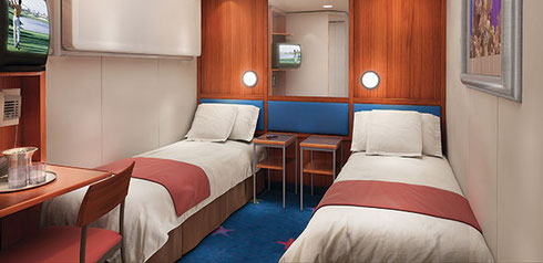 Inside Staterooms aboard Norwegian Gem are Cozy and Comfortable