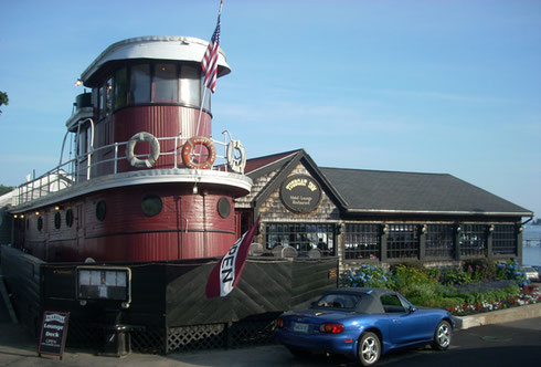 2011 One Year, a Group of Us Hiked up to the Tugboat Inn for a Fine Dinner!