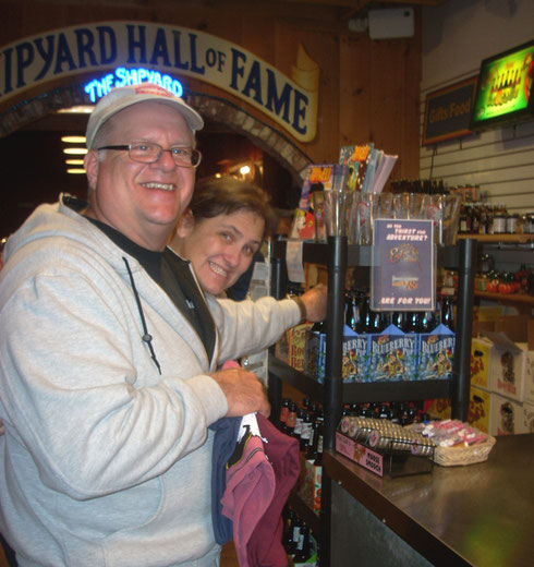 2012 Shipyard in Portland, ME has a Really Fine Gift Shop - Ask These Two!