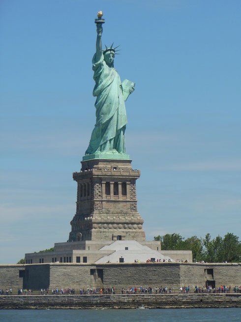 2014 One of the Best Ways to Photograph the Statue of Liberty is from the Circle Line