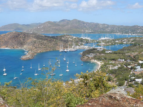 2022 A Spectacular View from Shirley Heights on the Island of Antigua