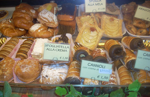 2012 Umbria, Italy - Sweets at a Little Roadside Cafe Caught my Attention