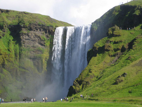 Photo of the Most Beautiful Waterfalls in Southeast Iceland - Skogafoss