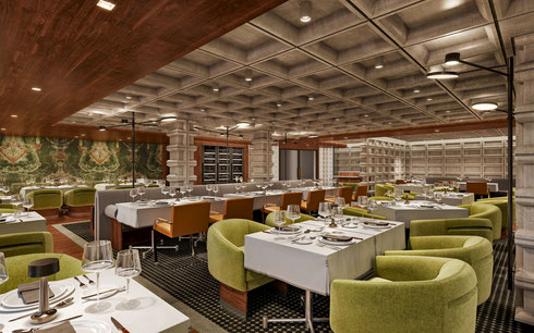 Cagney's New York Style Steakhouse has a new look aboard Norwegian Bliss