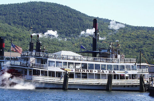 You'll have Time for a Cruise on the Minne-Ha-Ha during your Free Time at Lake George