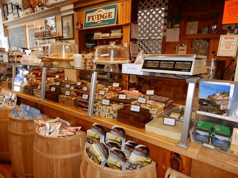 2019 The Fudge Counter at a Shop in Bar Harbor Maine - Yum!