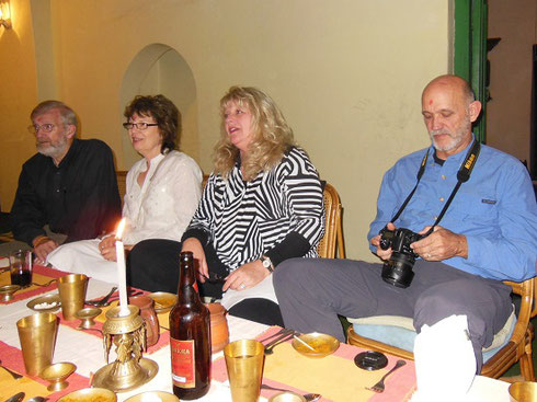 2013 Members of our Group at the Bhojan Griha Restaurant in Kathmandu