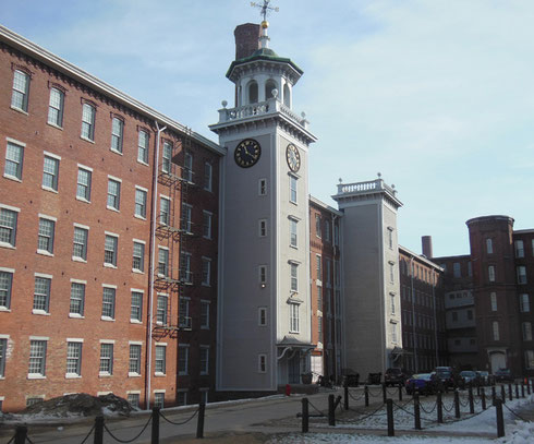 The factory bells dominated daily life in Lowell.