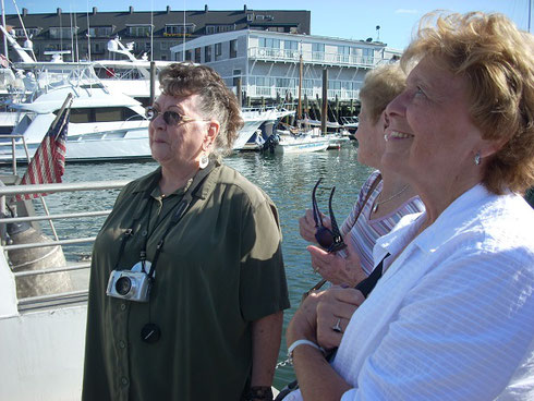 Passengers Enjoying our Last Boston Harbor Cruise
