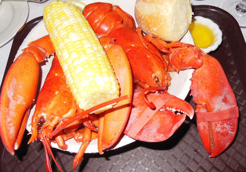 2013 Count 'Em; Twin Lobsters at the Boothbay Harbor Inn in Boothbay, Maine