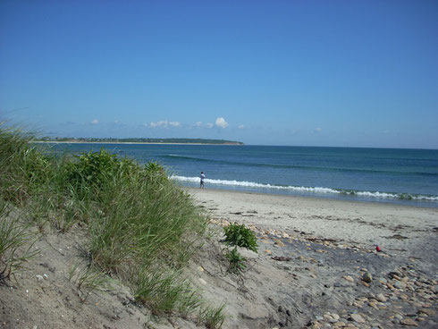 Ocean Scenery is at its Best on Block Island's Crescent Beach