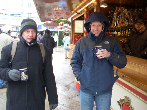 2010 A Vendor in Regensburg - Gluhwein is Available at Every Christmas Market
