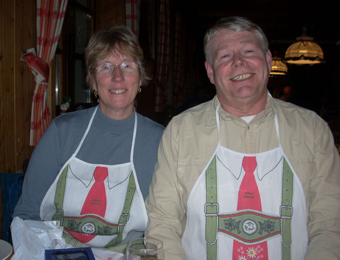 2008 The Aprons at this Black Forest Restaurant Were All Part of the Fun - Don't Ask.