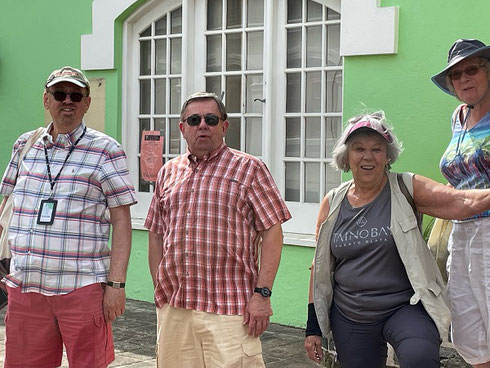 2025 - A Group from Norwegian Getaway on a Visit to St. George, Bermuda for Shopping
