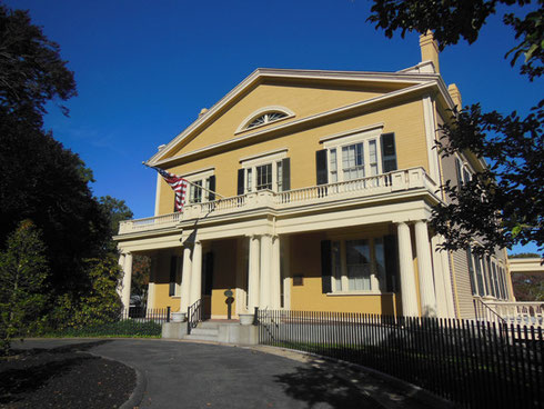 The Rotch-Jones-Duff House and Garden Museum dates back to 1834