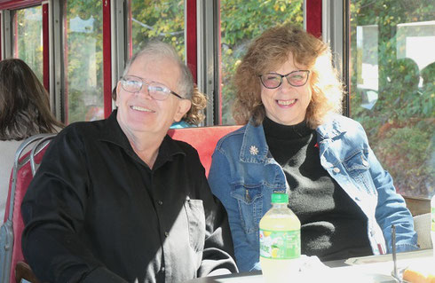 Passengers Enjoying the Scenic Railroad in Fall 2022