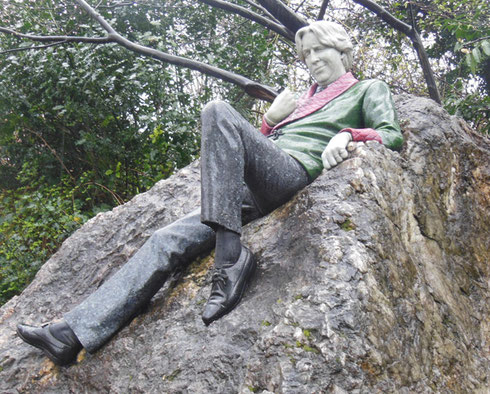 2014 The Oscar Wilde Memorial in Dublin is Just a Stone's Throw from his Childhood Home